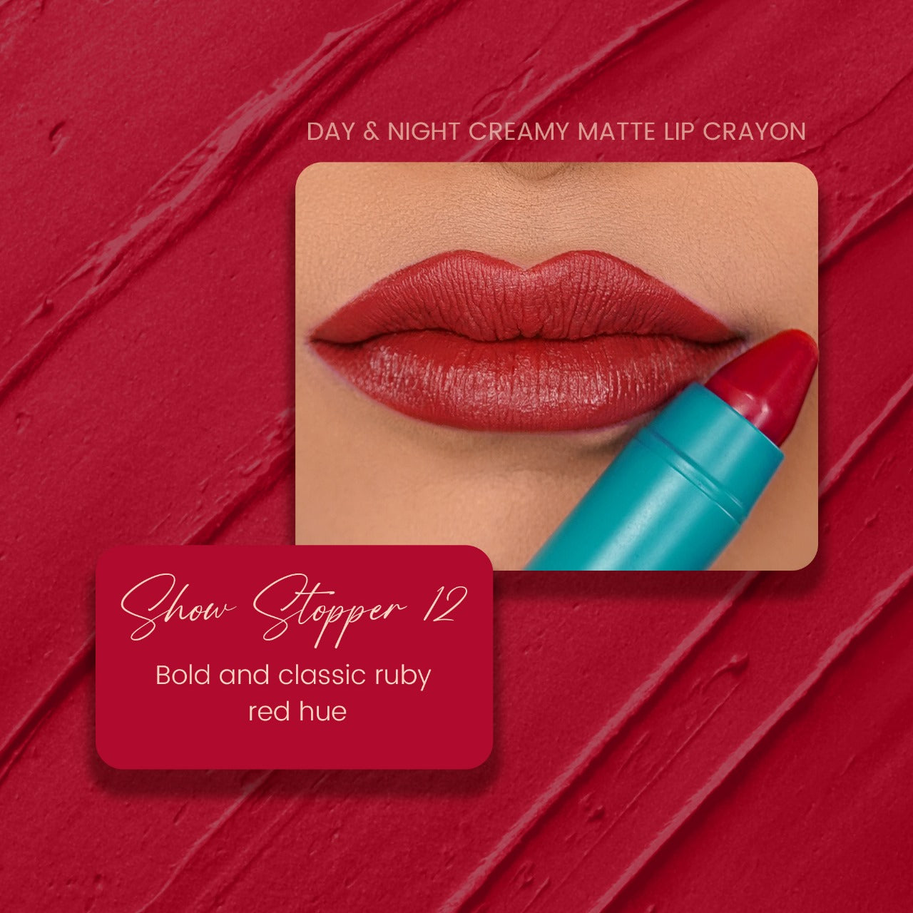 Show Stopper 12: Creamy Matte Lip Crayon