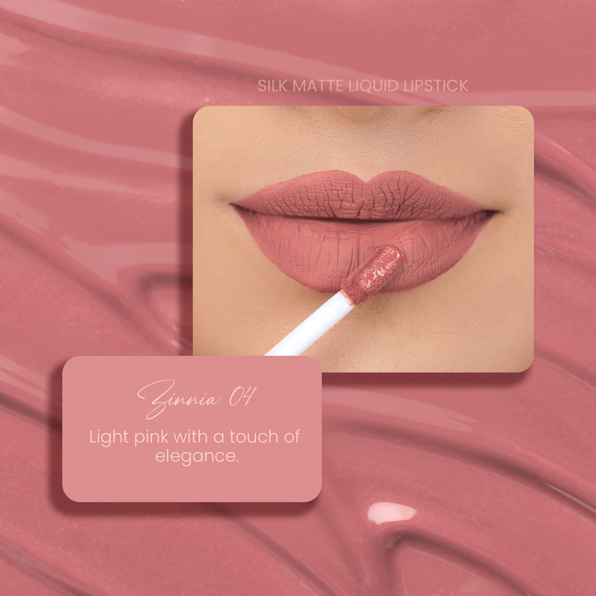 Zinnia 04: Silk Matte Liquid Lipstick