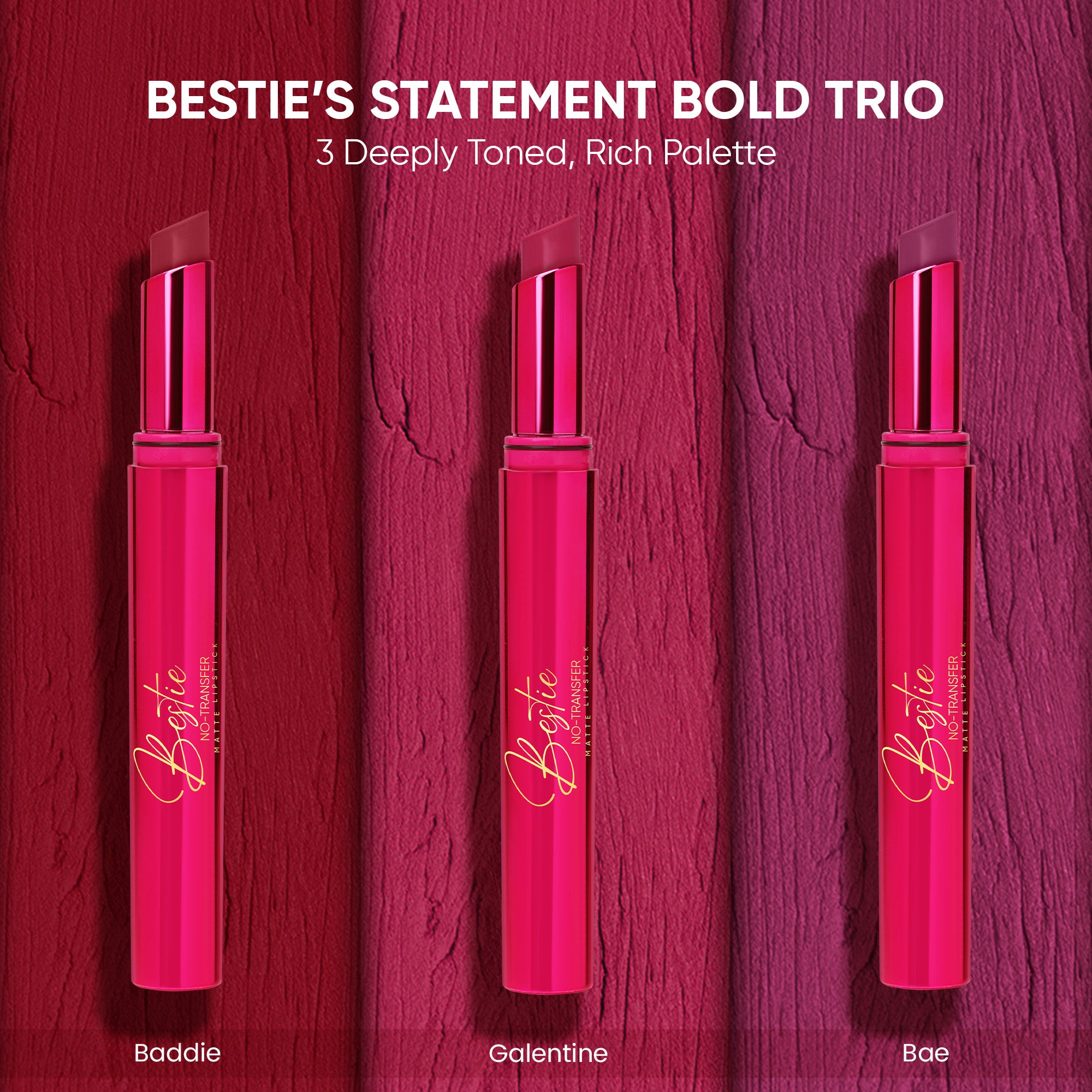 Bestie’s Statement Bold Trio Pack