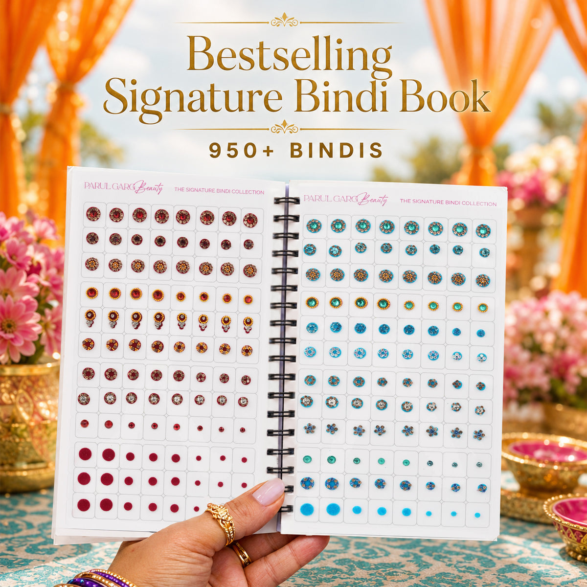 The Festive Bindi Collection | Bindi Book + FREE Nose Bindi Card
