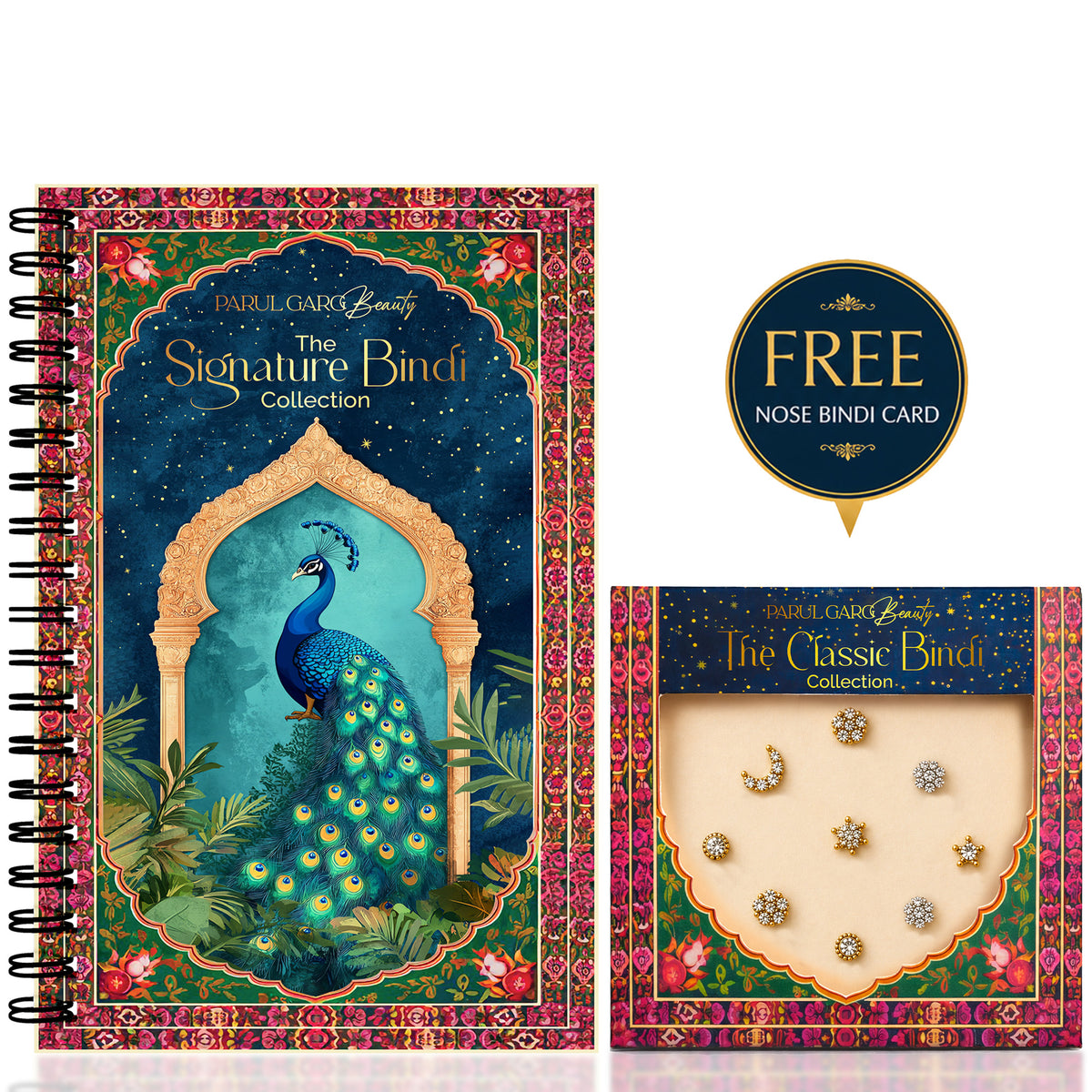 The Festive Bindi Collection | Bindi Book + FREE Nose Bindi Card