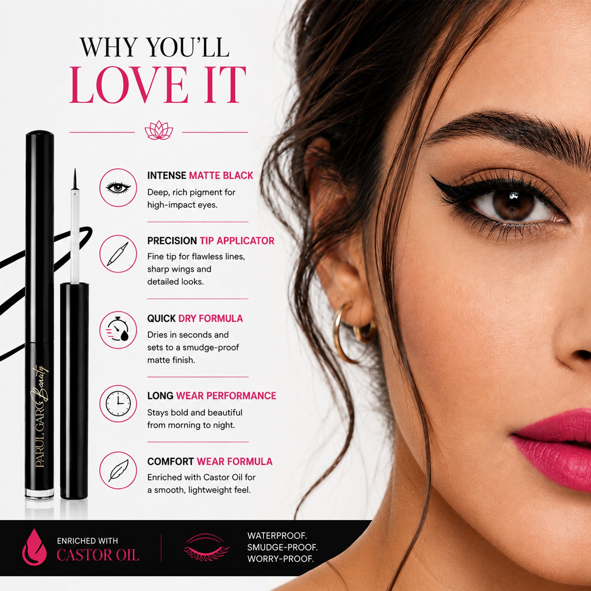 Ultra-Define Matte Eyeliner - Black