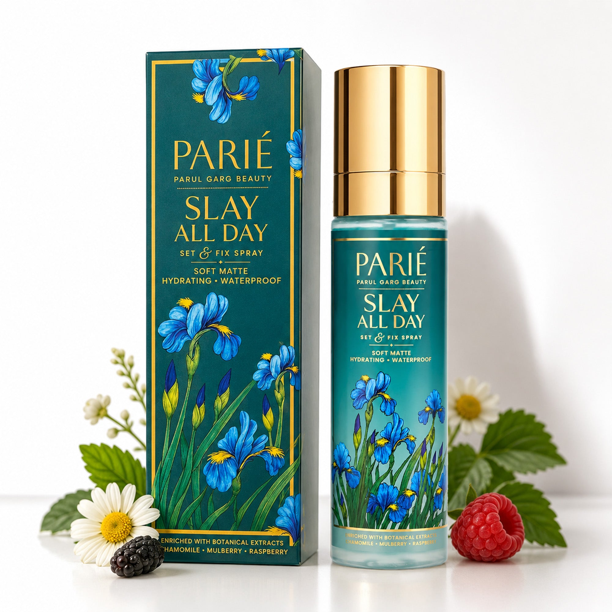 Slay All Day Set & Fix Makeup Setting Spray | Soft Matte Finish | Hydrating Fine Mist