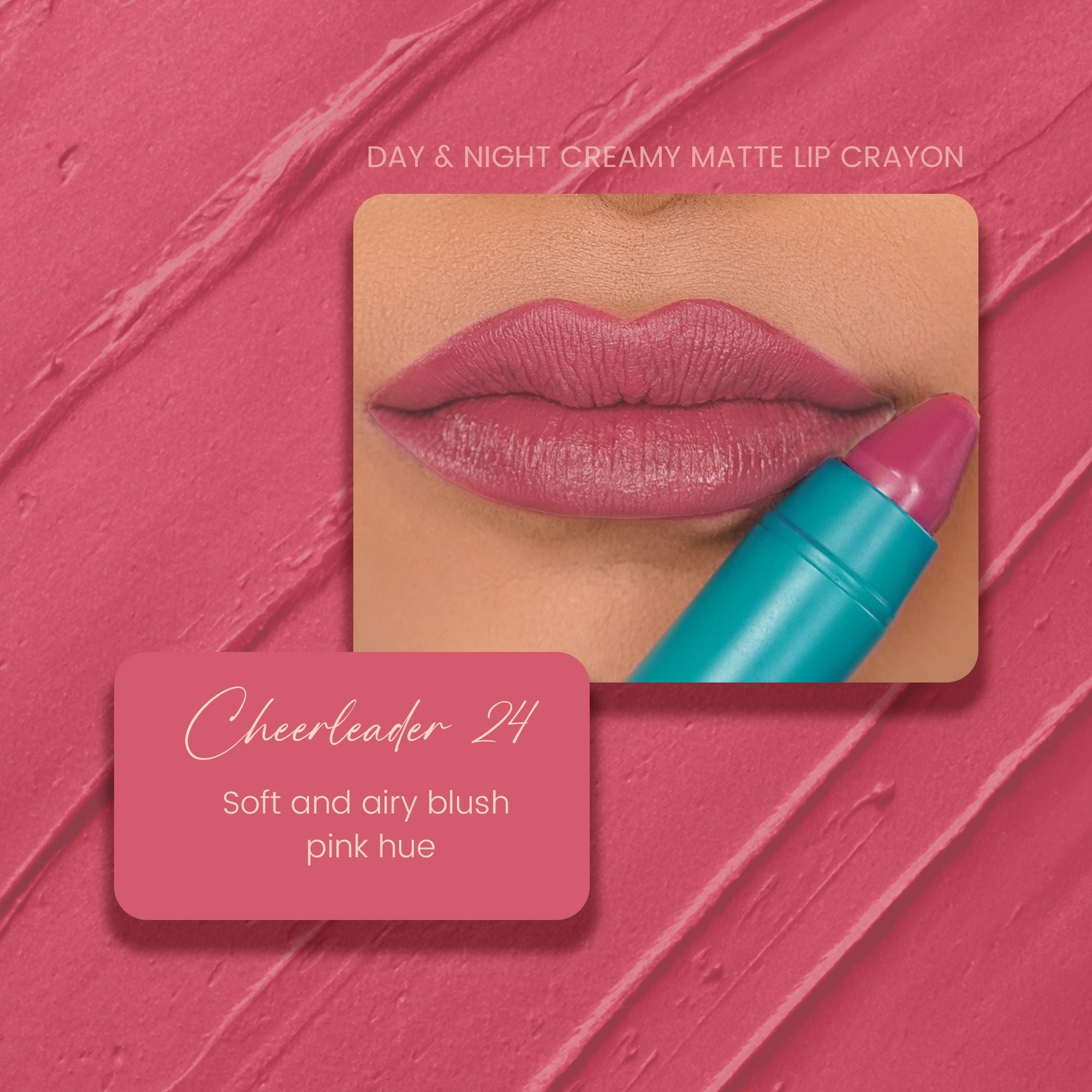 Cheerleader 24: Creamy Matte Lip Crayon