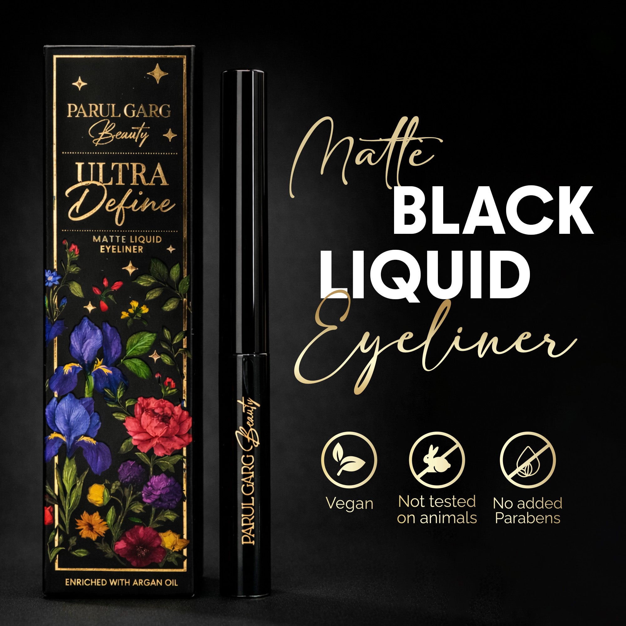 Ultra-Define Matte Eyeliner - Black