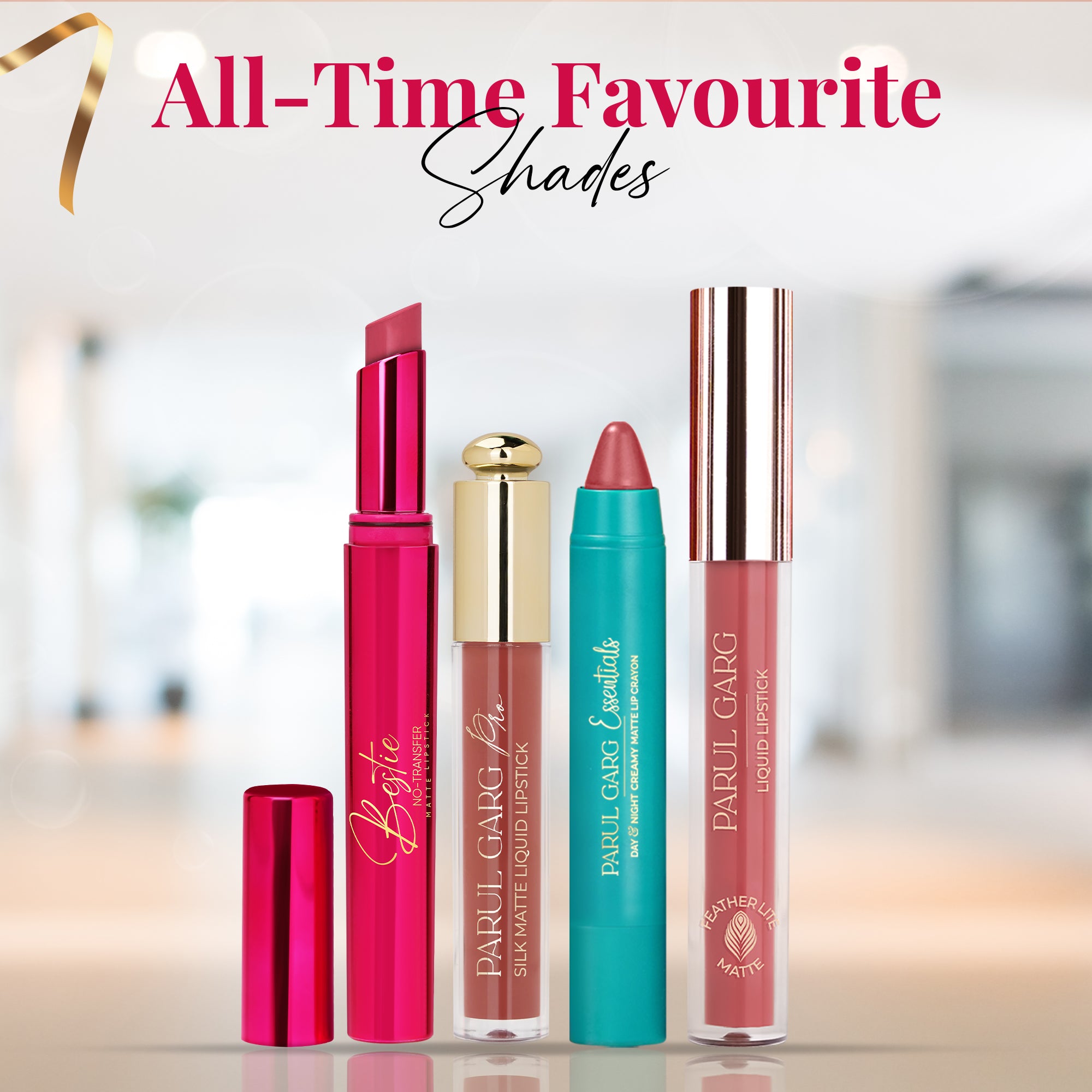 Office Essentials: Light to medium Lipshade Pack