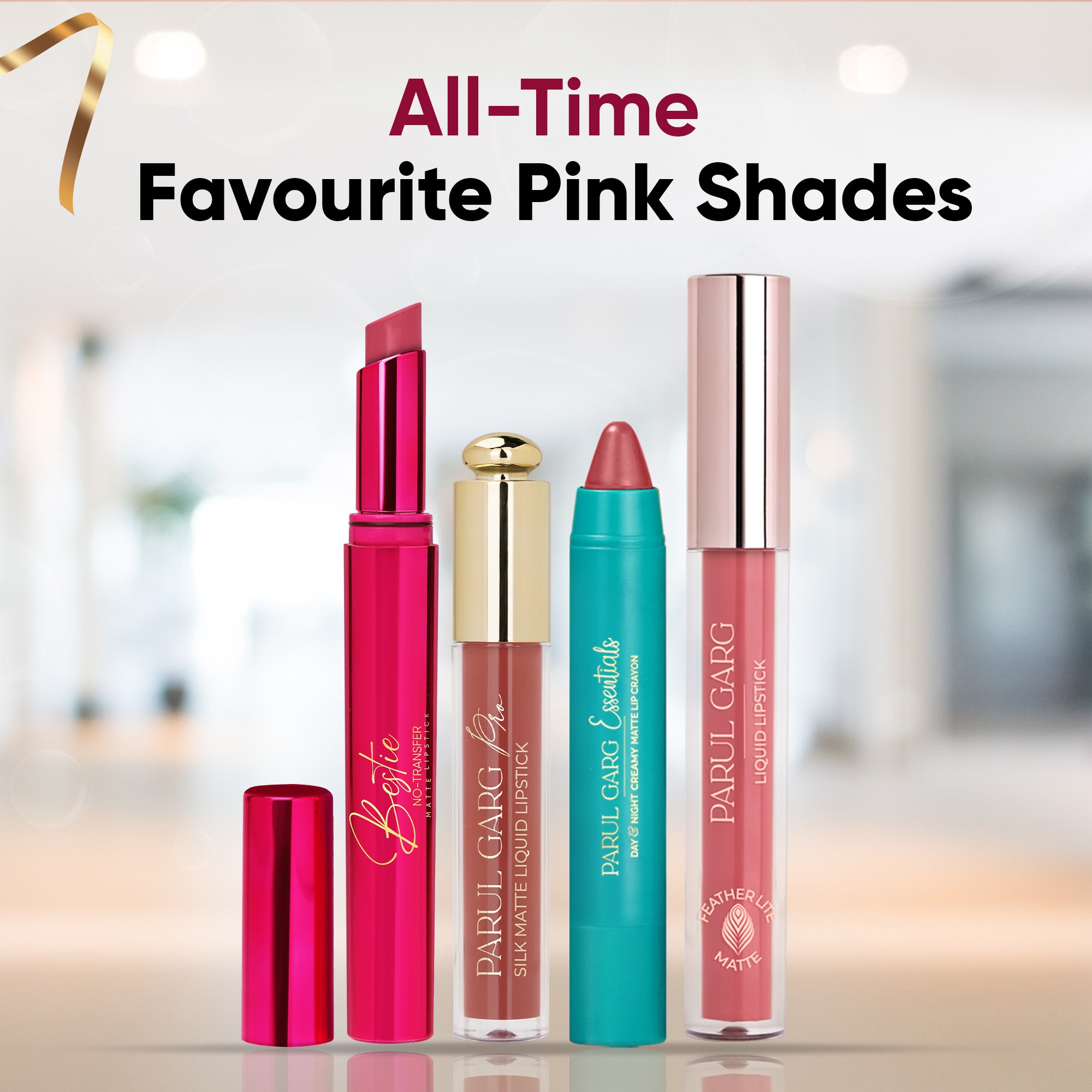 Office Essentials: Light to medium Lipshade Pack