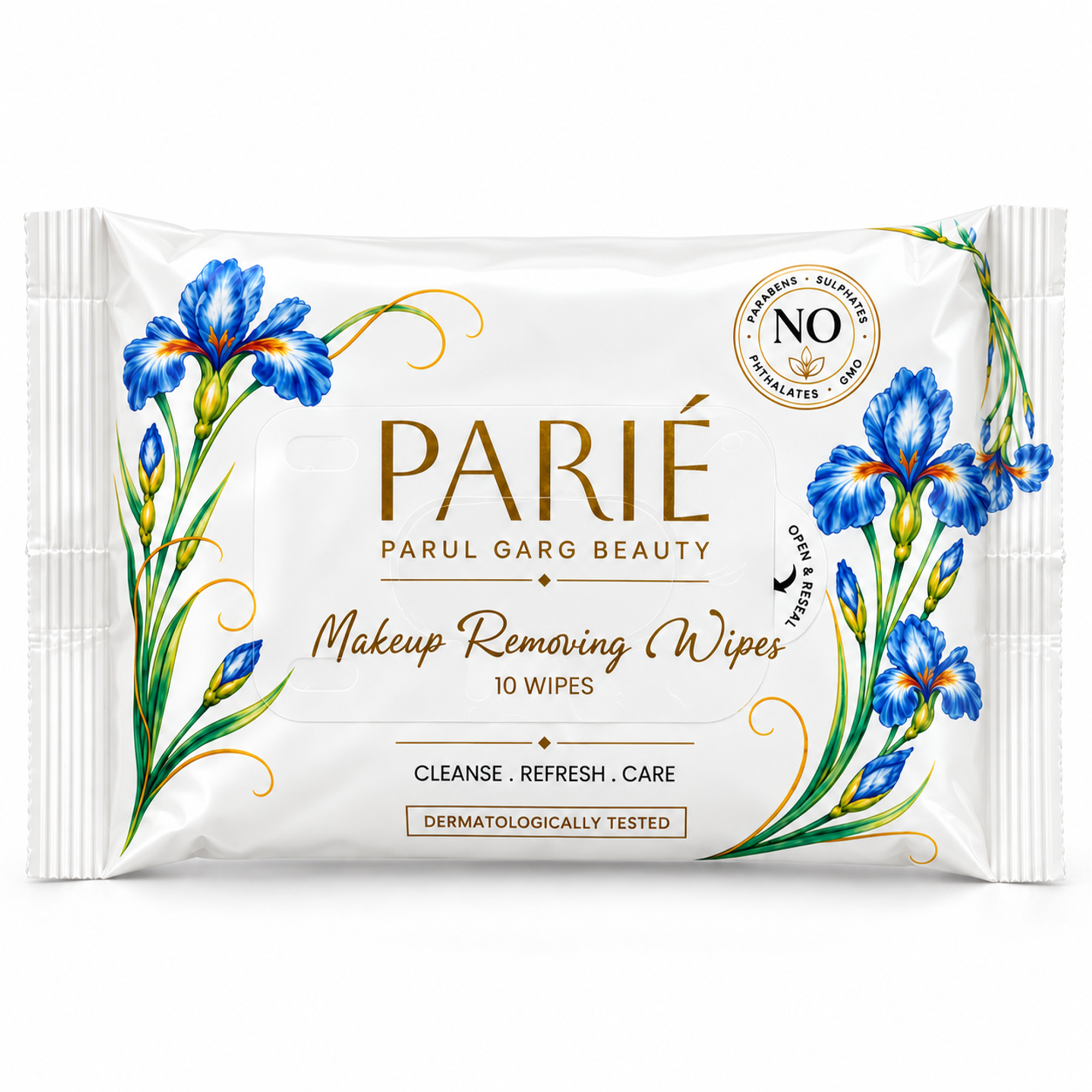 Makeup Removing Wipes | Removes Makeup & Dirt | Pack of 10