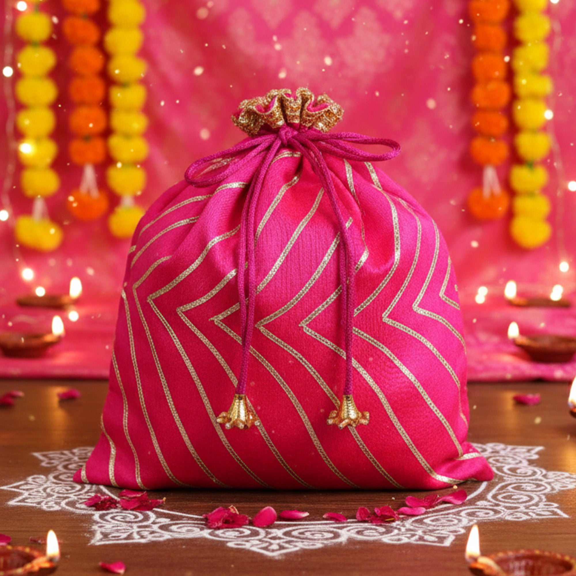 Festive Gifting Potli – Gulaabo